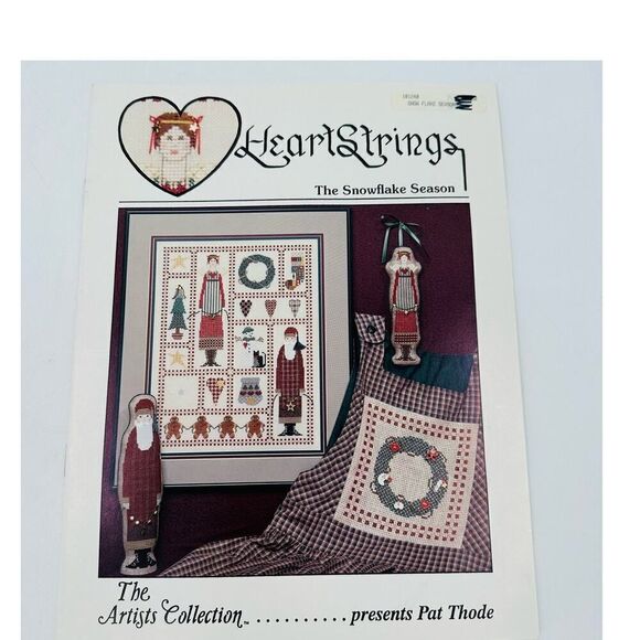 Heartstrings Pat Thode "The Snowflake Season" Counted Cross Stitch Christmas - Picture 1 of 10